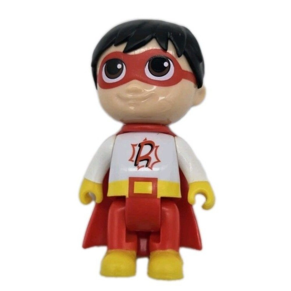Ryans World Red Titan Hero Action Figure Mega Mystery Toy 3" Tall Bonkers Toy Co
